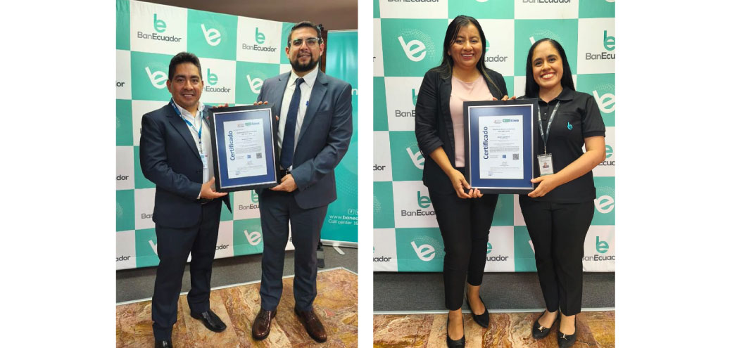 BanEcuador Certificacion ISO 9001