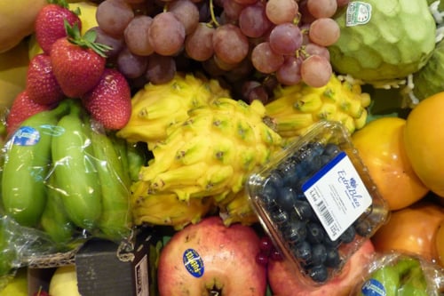 A collection of fresh fruits
