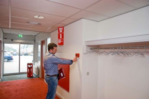 Inspectie ontruimingsalarm