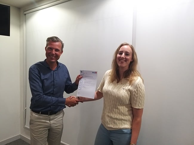 Certificaatuitreiking