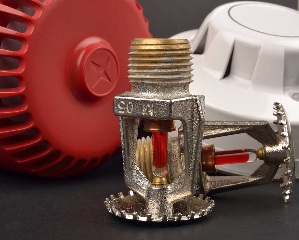 Brandmeldinstallatie sprinklers