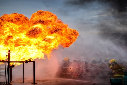 Olie raffinaderij fabriek