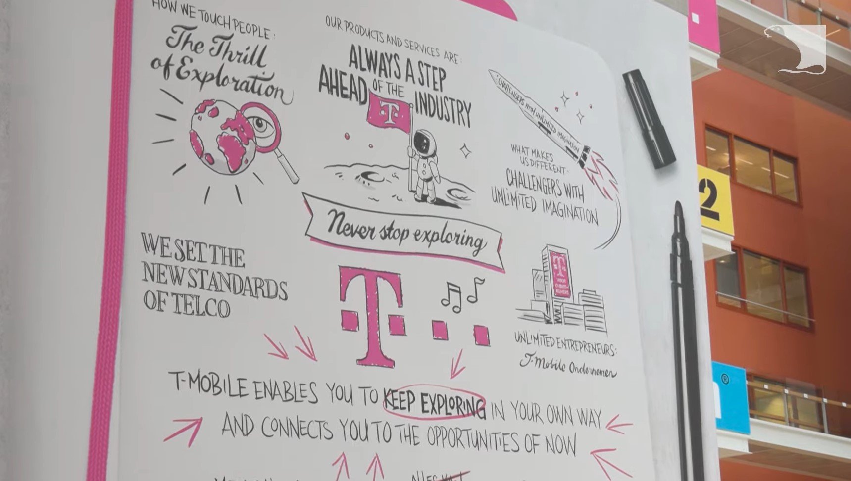 Screenshot video: klantcase certificering ISO 9001, 14001 en 27001 bij T-Mobile