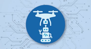 Illustration som visar automatisk datainsamling. 