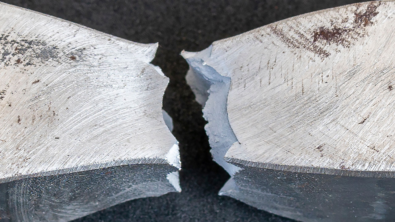 Hållbarhetstest för metall, förstörande provning.